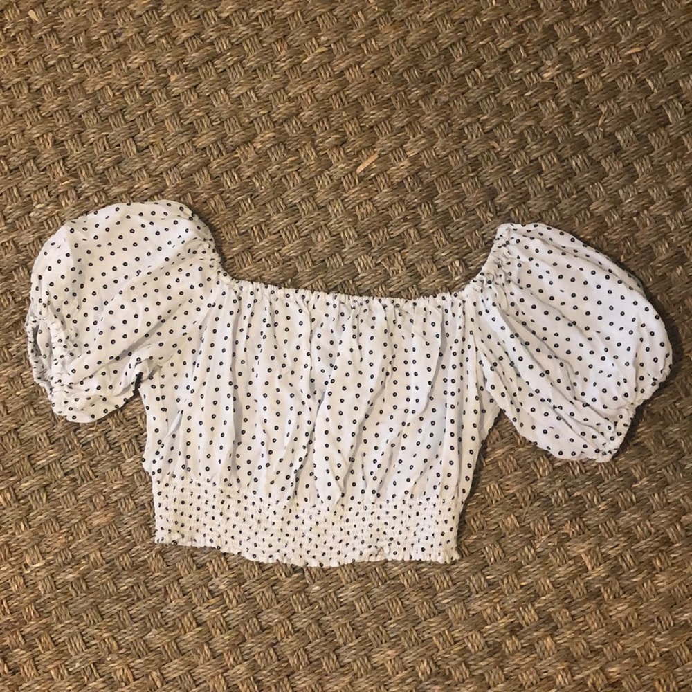 Garage Flowy Crop Top